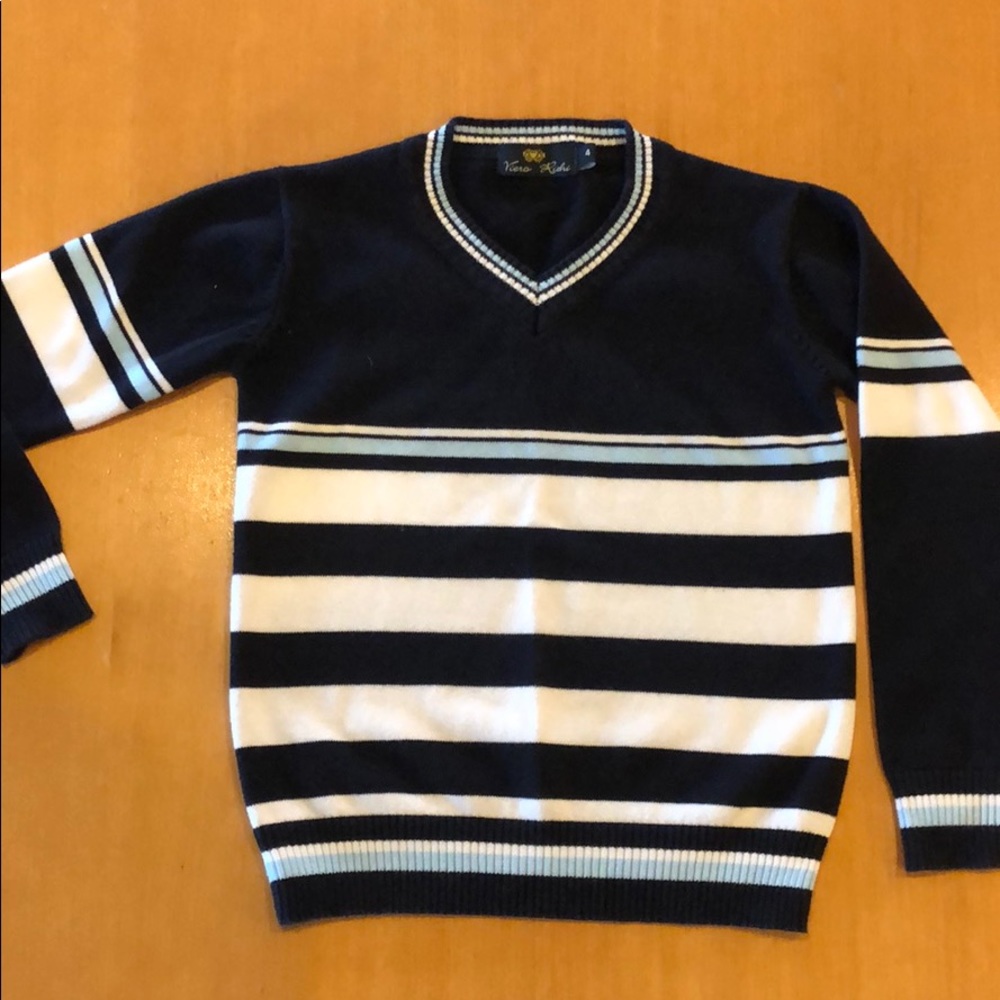 Boys Size 4 Viteri Richi V Neck sweater